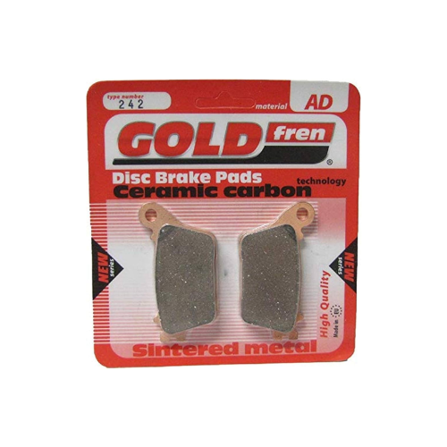Gold Fren Rear Brake Pads (242) Honda CBR600 2007-2011 CBR1000 2006-2007