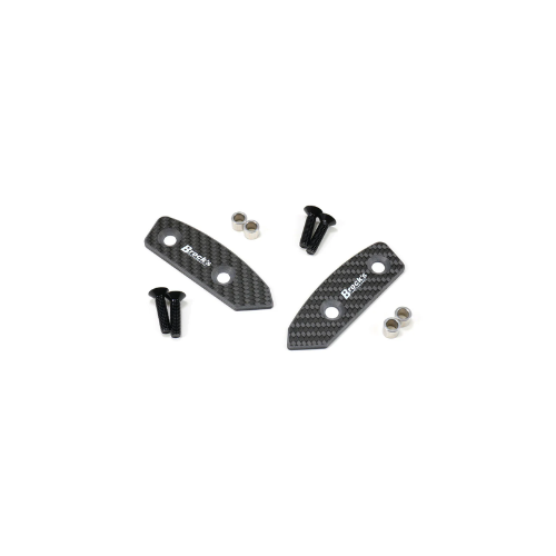 Brocks Carbon Fiber Mirror Block Off Kit (Hayabusa , GSXR , BMW)