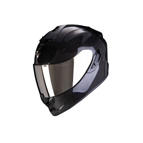 Scorpion EXO-1400 EVO II Carbon Air Solid Glossy Black Helmet