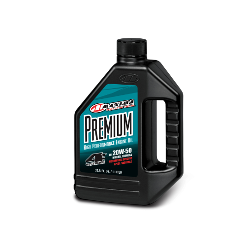 Maxima Racing Oils 'PREMIUM' Engine Oil 20W-50 1 Liter
