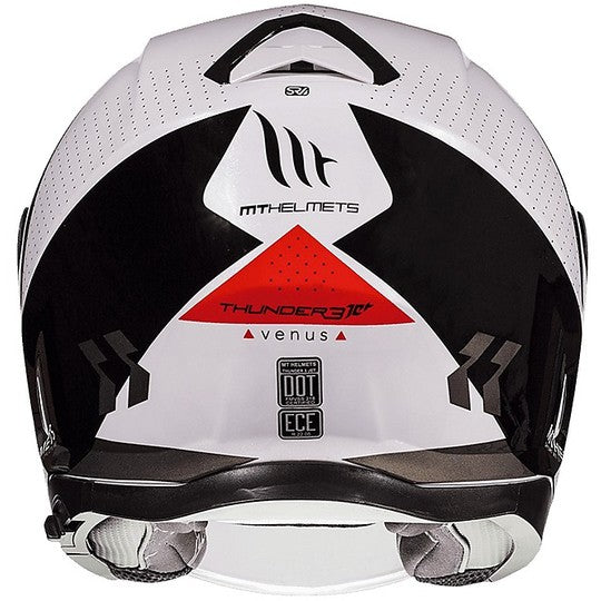 MT Helmets Thunder 3 SV Jet Venus A5 Gloss Pearl Red