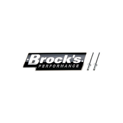Brocks Exhaust Logo 4 inches