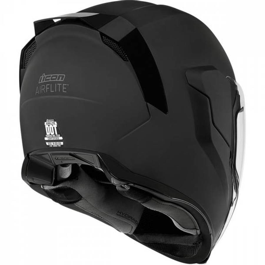 ICON Airflite Rubatone Matte Black Helmet